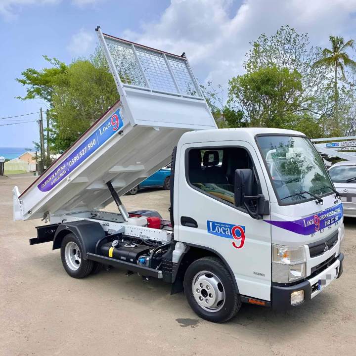 Location de camion benne Martinique